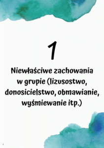 Pomysły i scenariusze na GODZINĘ WYCHOWAWCZĄ 1