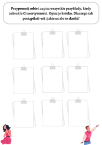 wARszTat asertywności 13 wARszTat asertywności 13