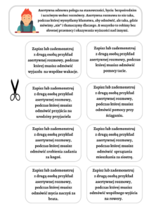 wARszTat asertywności 72 wARszTat asertywności 72