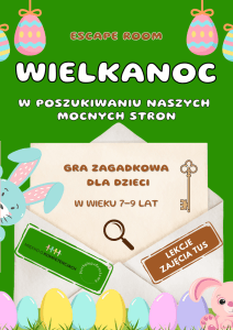 Escape room. Wielkanoc. W poszukiwaniu naszych mocnych stron 7-9 1 Escape room. Wielkanoc. W poszukiwaniu naszych mocnych stron 7-9 1