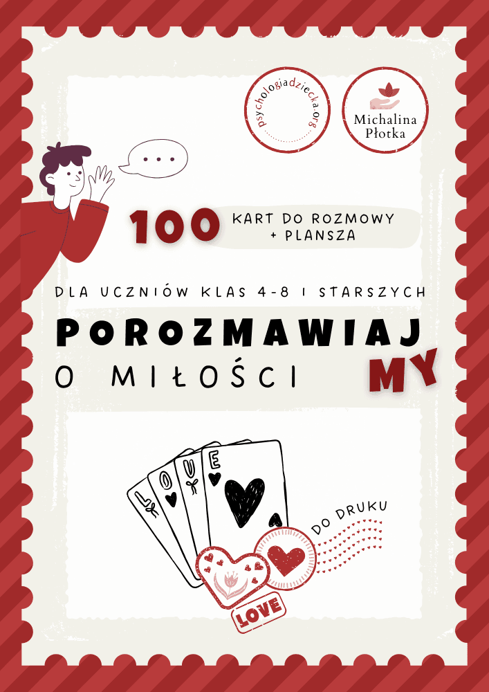 Gra planszowa Porozmawiajmy o miłości. Dla uczniów klas 4-8 i starszych 1