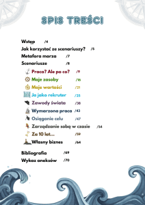 Program doradztwa zawodowego. 10 scenariuszy dla klas 4-8 3