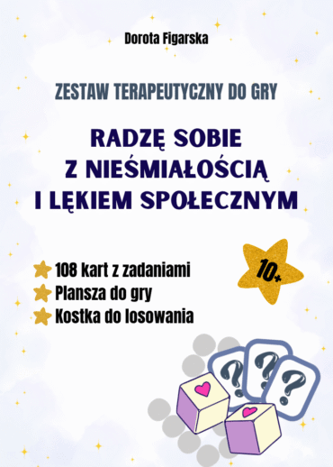 Zestaw terapeutyczny radzę sobie z nieśmiałością i lękiem społecznym 1