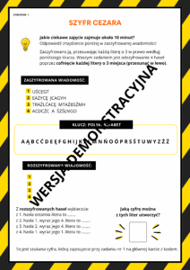 Escape room. Co zamiast scrollowania Gra zagadkowa dla młodzieży 11 Escape room. Co zamiast scrollowania Gra zagadkowa dla młodzieży 11