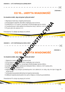 Escape room. Co zamiast scrollowania Gra zagadkowa dla młodzieży 17 Escape room. Co zamiast scrollowania Gra zagadkowa dla młodzieży 17