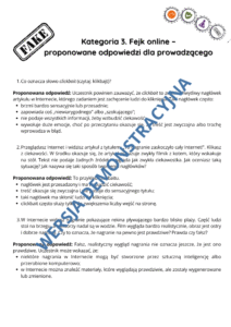 Pułapki Online. Gra planszowa o zagrożeniach w internecie dla młodzieży 13 Pułapki Online. Gra planszowa o zagrożeniach w internecie dla młodzieży 13